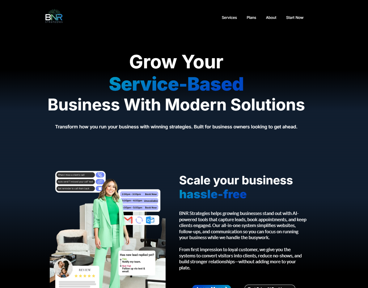 BNR Strategies Home Page